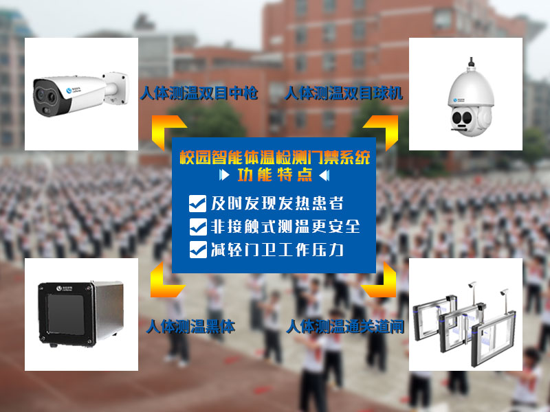 校園智能體溫檢測門禁系統(tǒng)功能特點
